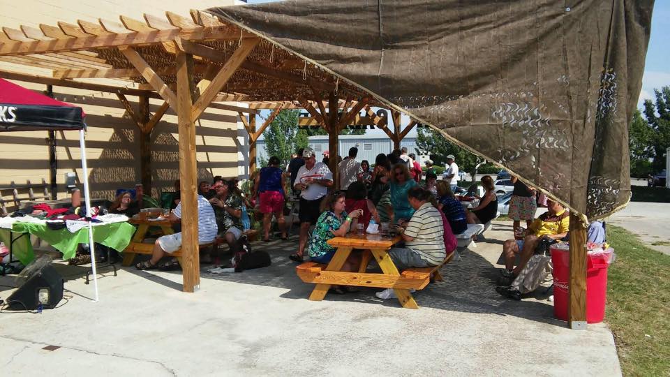 Picnics Under Our Shaded Pergola
